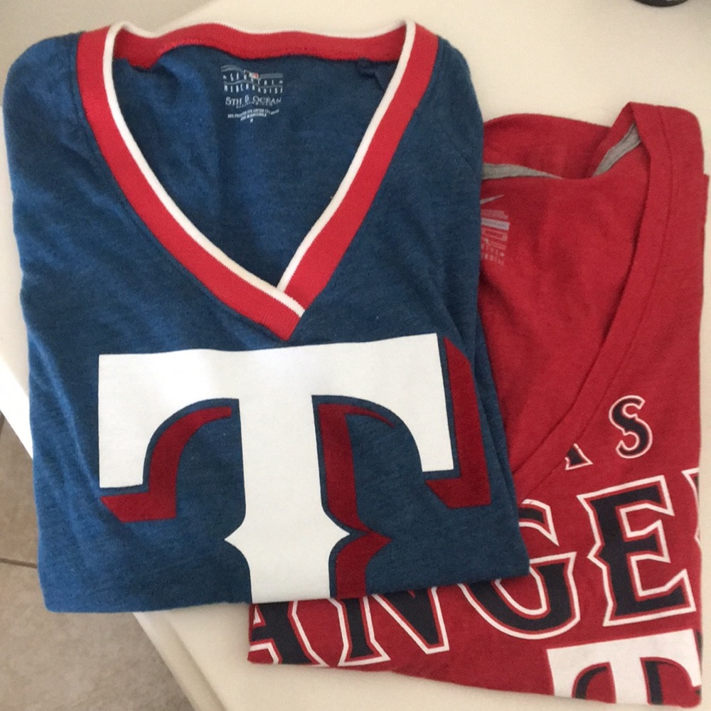 Texas Rangers V-neck Bundle